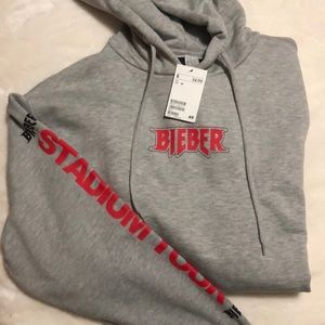 Grey Stadium Tour Hoodie | Never Worn